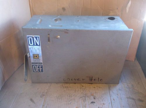 SQUARE D PQ3610 100 AMP 600 VOLT 3P3W FUSIBLE BUSWAY SWITCH BUS PLUG