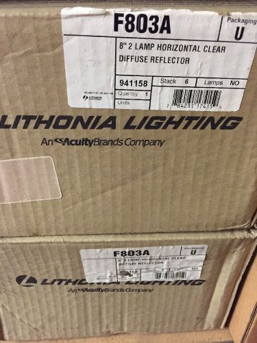 ACUITY LITHONIA F8O3A Recessed Lighting Trim,CFL,Clear