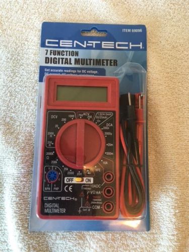 Cen Tech Multi Function Meter