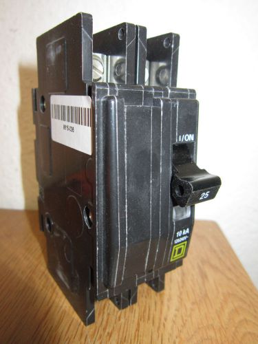 20 qou225b square d/schneider electric circuit breaker 25 amp 2 pole 8615-036 for sale