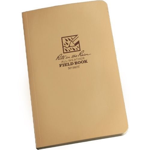 Rite in the Rain 980T All-Weather Universal Field-Flex Field Book, Tan