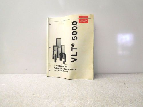 MO-1884, DANFOSS VLT 5000 SERIES ADJUSTABLE FREQUENCY DRIVE INSTRUCTION MANUAL