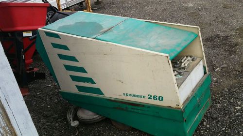 Tennant 260 scrubber/sweeper