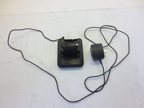 Motorola NLN3305C/NLN3474C Pager Charger Base W/ Adaptor