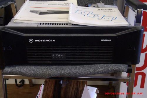 Motorola MTR2000 UHF 100watt Base Station (420 Mhz) barely USED