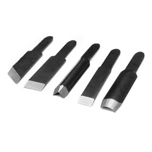 5pcs Carving Blades For Woodworking Carving Chisel Electric Carving Machine Tool