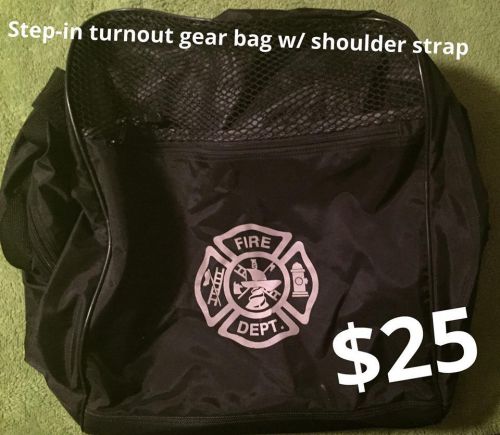 Fire Fighter Step-in Turnout Gear Bag @ Soldierzgurl Dezignz