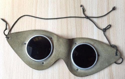 Vintage Collectible Welding Safety Glasses Spectacles Steam Punk Original Retro