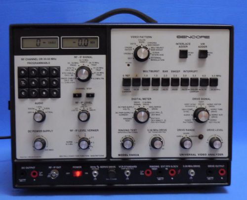 Sencore Model VA62A Universal Video Analyzer