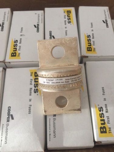 New Bussmann T-Tron JJN-800 Amp Fuses Class T 300 VAC NIB. Best Offer Takes Them