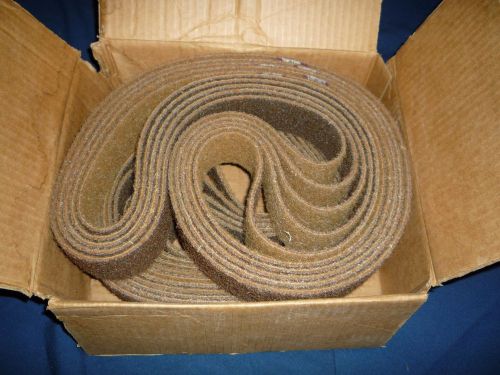 10  Surface Conditioning Belts - Size: 2&#034; x 60&#034;   Grade: A CRS Non-Woven