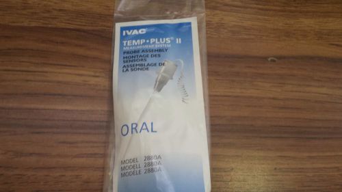 IVAC Temp-Plus II Oral Temperature Probe Assembly 2880A