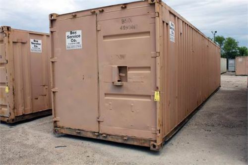 40&#039; steel shipping storage container  unit 169 for sale