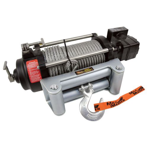 Mile marker hi-series hydraulic winch- 10,500-lb cap 12v dc model# hi10500 for sale