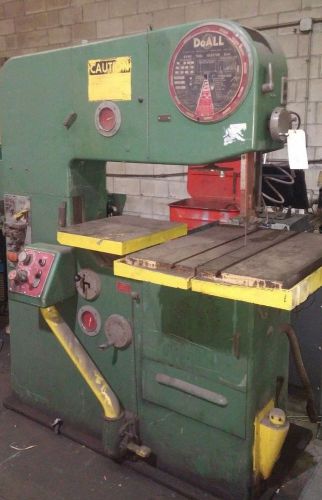 Do All Vertical Band Saw Model 3612-3 with Blade welder Runs !