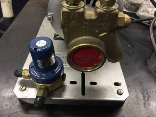 PROCON PUMP KIT WITH MOTOR, BRASS PROCON PUMP, 115 vac MOTOR