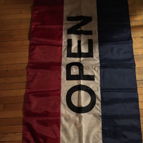 Open Flag 3ft/5ft Red White Blue