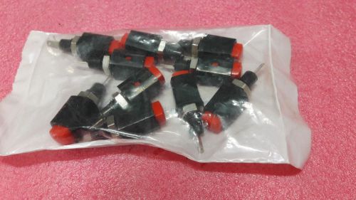 BLP L1757/RED Quick Release Push-Button terminal Post 5A RS434-638,  Qty -10pcs