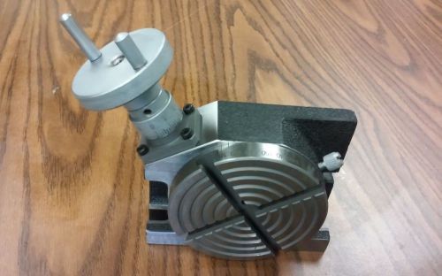 3&#034; HORIZONTAL &amp; VERTICAL PRECISION ROTARY TABLE, Part#TTSL-75- NEW