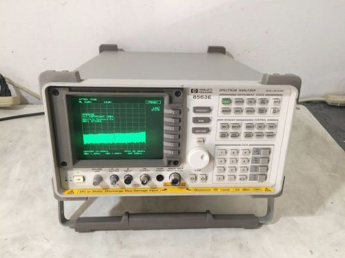 HP Agilent 8563E Spectrum Analyzer 30 hz-50 GHZopt 6,7,26 + TRACKING GENERATOR