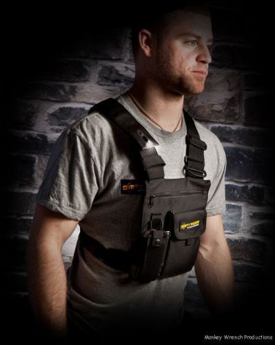 Dirty Rigger Chest Rig Radio Vest Harness LED Stage Studio Church