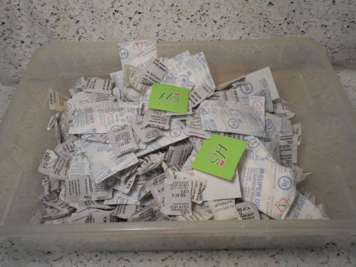 469 silica gel dessicants, 52 super dry superior dessicants, 27 anti-mold chips for sale