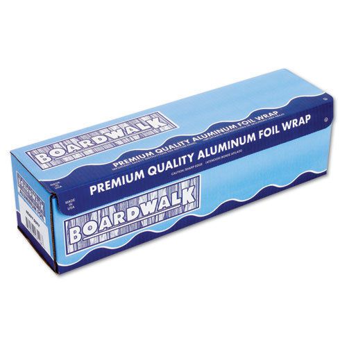 Heavy-Duty Aluminum Foil Rolls, 18&#034; x 500ft, Silver