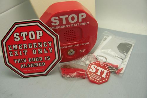 STI -6400 SAFETY TECHNOLOGY INTERNATIONAL  Multifunction Door Alarm Exit Stopper