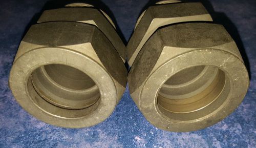 Lot of 2 hydraulic male connectors for sale