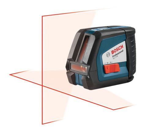 Bosch GLL 2-45 Self-leveling Long-range Cross-line Laser GENUINE NEW