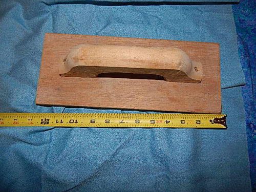 Mahogany Float wooden float tool 12&#034;x5&#034;