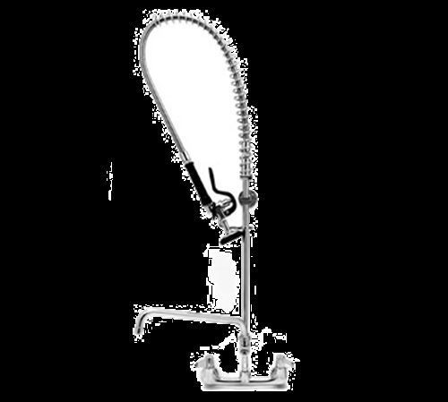 T&amp;s brass 5pr-8w18 equip pre-rinse unit 8&#034; centers wall mount base for sale