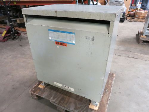 Ge 75 kva 480 delta to 208y/120 9t23b3874 3 phase dry type transformer ql 75kva for sale