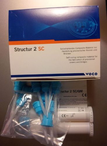 Voco Structure 2 SC Cartridge 75 gm Shade A2 self curing crown &amp; bridge material