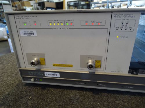 HP Agilent 70842A Error Detector Plug-in Module 100Mb/s to 3Gb/s Telecom Test