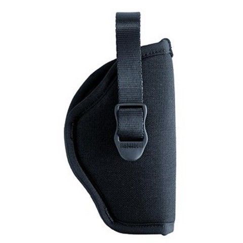 Blackhawk 73NH00BK-R Hip Holster w/Thumb Break Nylon Black RH Sz0 S/M Dbl Action