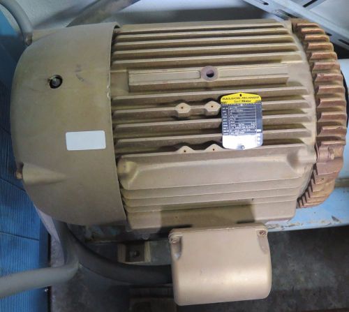 BALDOR Super-E Reliance Motor 40 HP Cat. No EM4109T Frame 324TS 3540 RPM