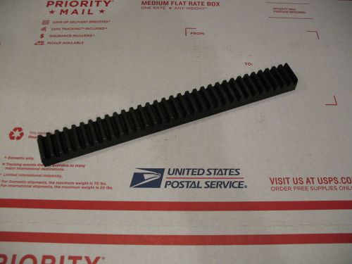 Steel Gear Rack, Steel Rack Gear, Martin Gear Rack 3/4&#034;x1/2&#034;  12 Pitch. New