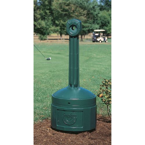 Cease-Fire Cigarette Butt Receptacle 4Gal Cap Green