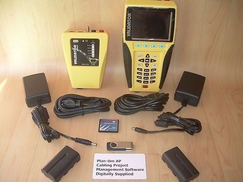 JDSU Test-Um Validator NT Cable Tester Certifier Validator NT950  Warranty