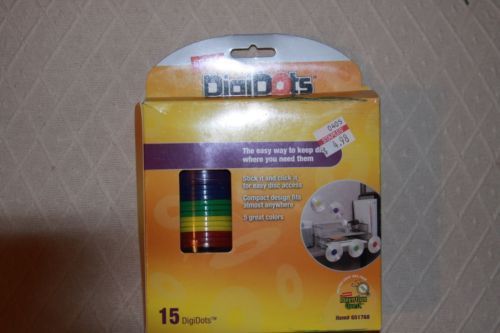 STAPLES DIGIDOTS CD DVD HANGER SCHOOL LOCKER HOME OFFICE ORGANIZER