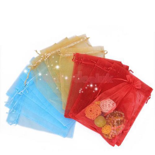 15pcs Organza Bag Gift Bag Jewelry Pouch Wedding Favor