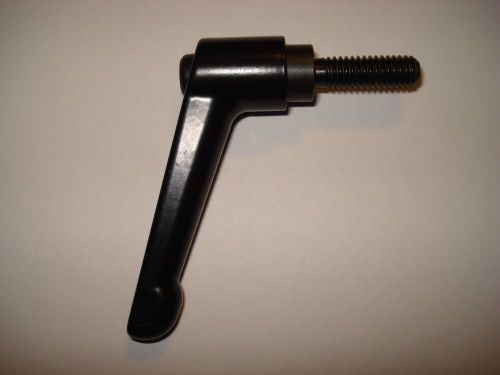 New 5t25a02k 5/16-18 x 0.98 black zinc die-cast adjustable lever gn300-63 for sale