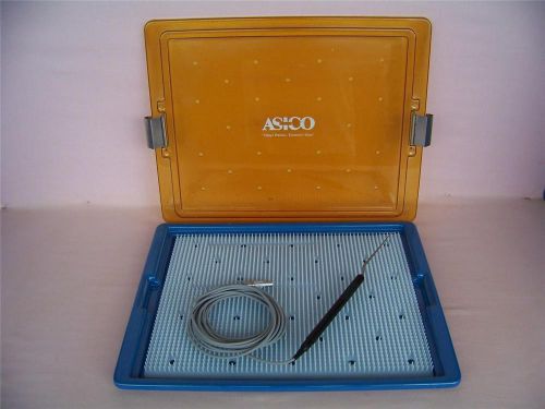 Asico Ophthalmic Surgical Wand Handpiece Autoclavable Sterilization Tray 8 Pin