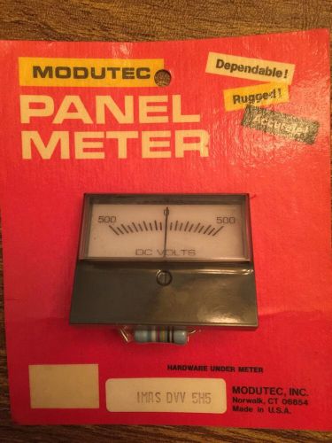 MODUTEC / 1MAS DAA 5H5 / 500 DC AMPS PANEL METER  New