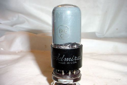 RCA Admiral 6K6GT 6K6  Tube  Tests Good