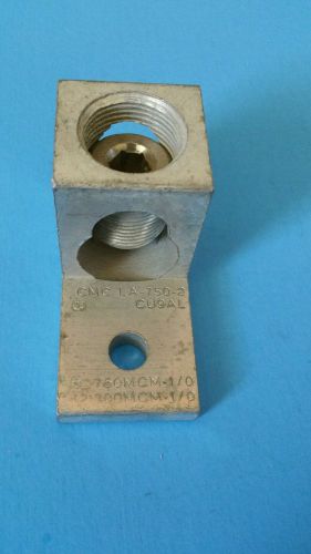 Cmc la-750-2 cu9al terminal lug one pole,one hole,free shipping for sale