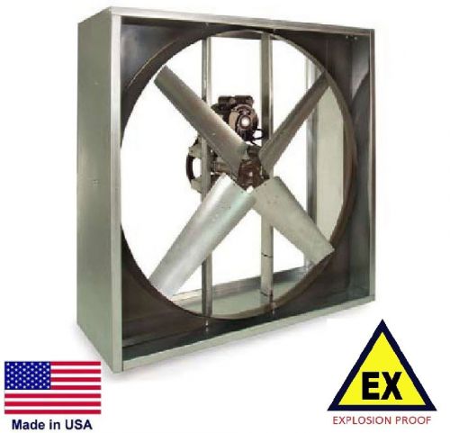 EXHAUST FAN - Explosion Proof - Belt Drive - 24&#034; - 115/230V - 1/3 Hp - 4,190 CFM