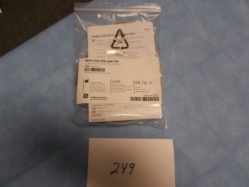 GE Multi-Link ECG LDWR Set Cables, 5-LDWR Set Replcable # 416467-003 (NEW)