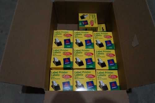 10 boxes of avery 4150 labels - 260 labels per box  - 2600 labels total for sale